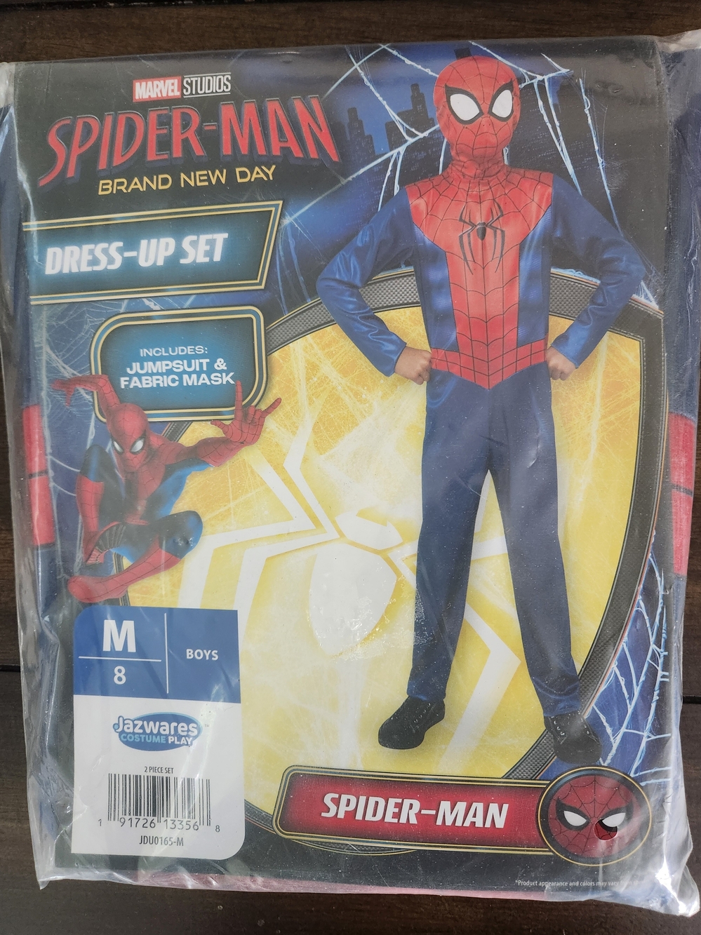 Marvel Spider-Man Dress-Up Set - Red, Blue NWT